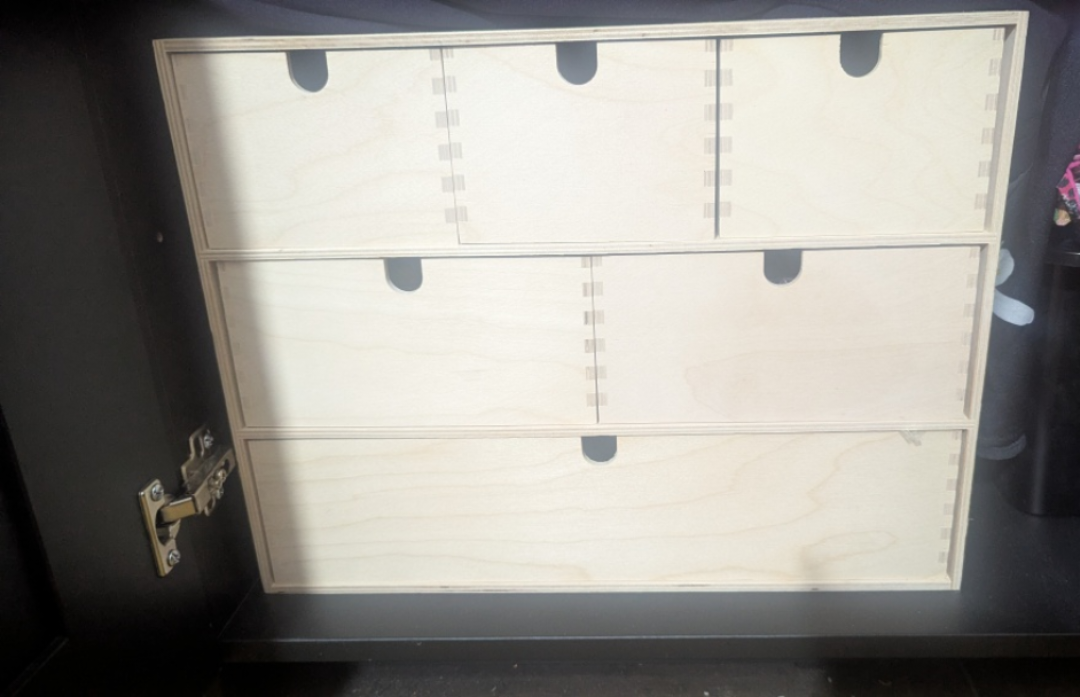 IKEA MOPPE Mini Chest of Drawers Birch Plywood - photo 3