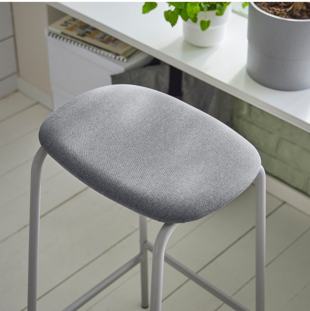 IKEA NORDVIKEN Bar Stool set of 2- Grey - photo 4