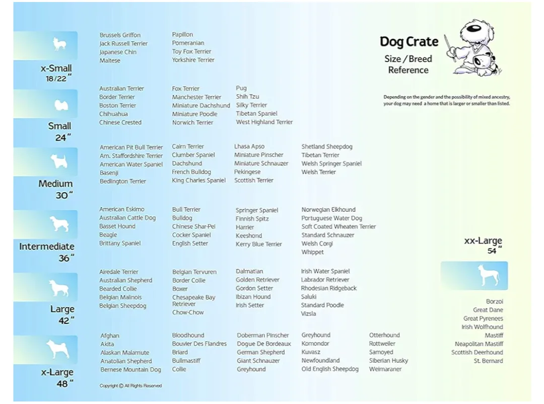 42" Pet Crate - Heavy Duty Metal Dog Kennel with Tray image indicator(5)