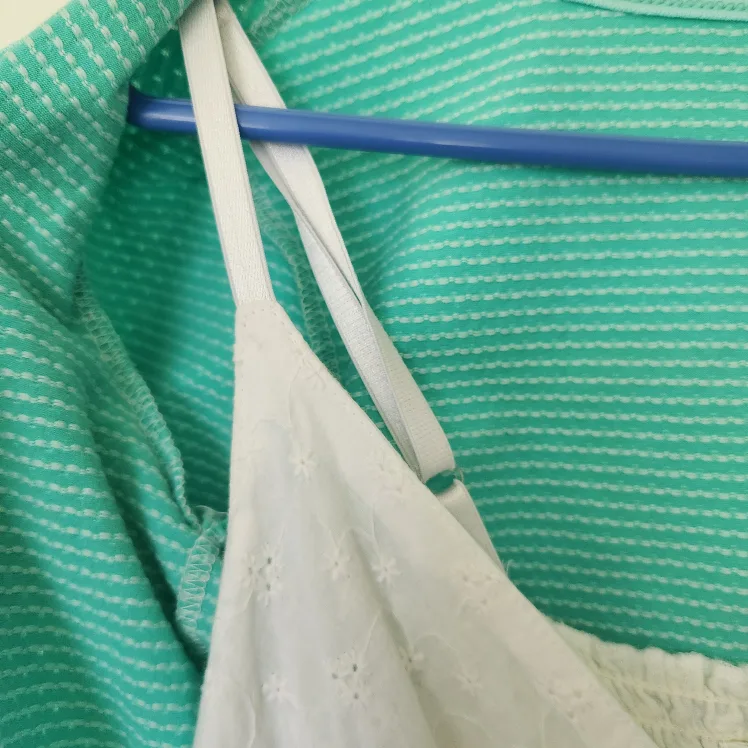 White Dress with cropped mini jacket image indicator(3)