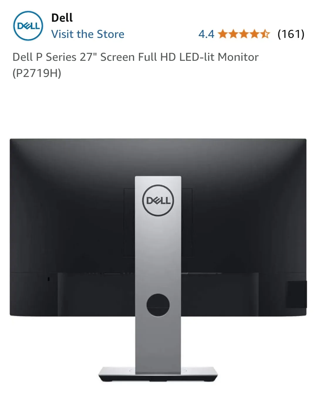 Dell P Series 27" LED Monitor - P2719H - Full HD 1080p image indicator(7)
