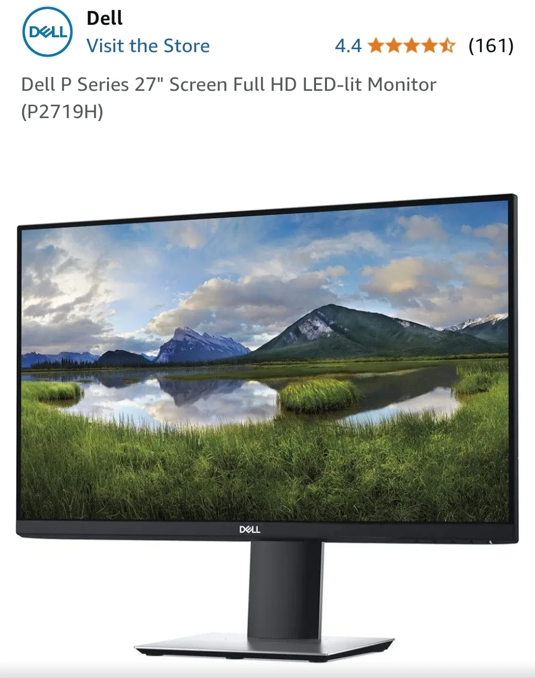 Dell P Series 27" LED Monitor - P2719H - Full HD 1080p image indicator(8)