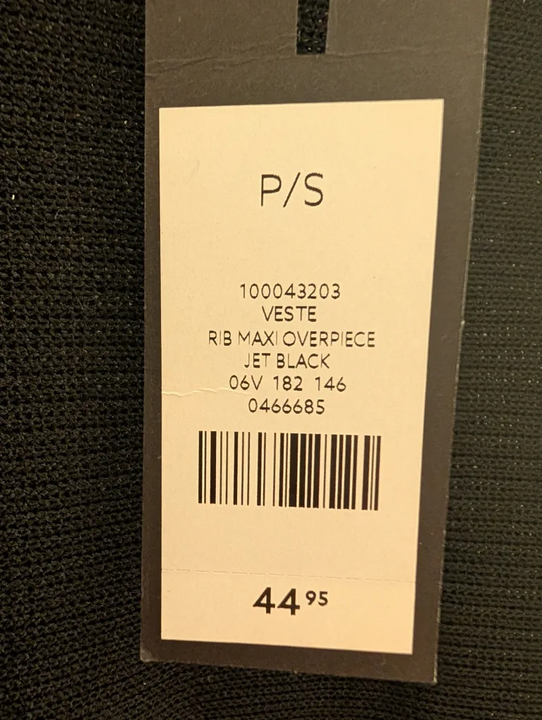 Dynamite Long Black Cardigan image indicator(2)