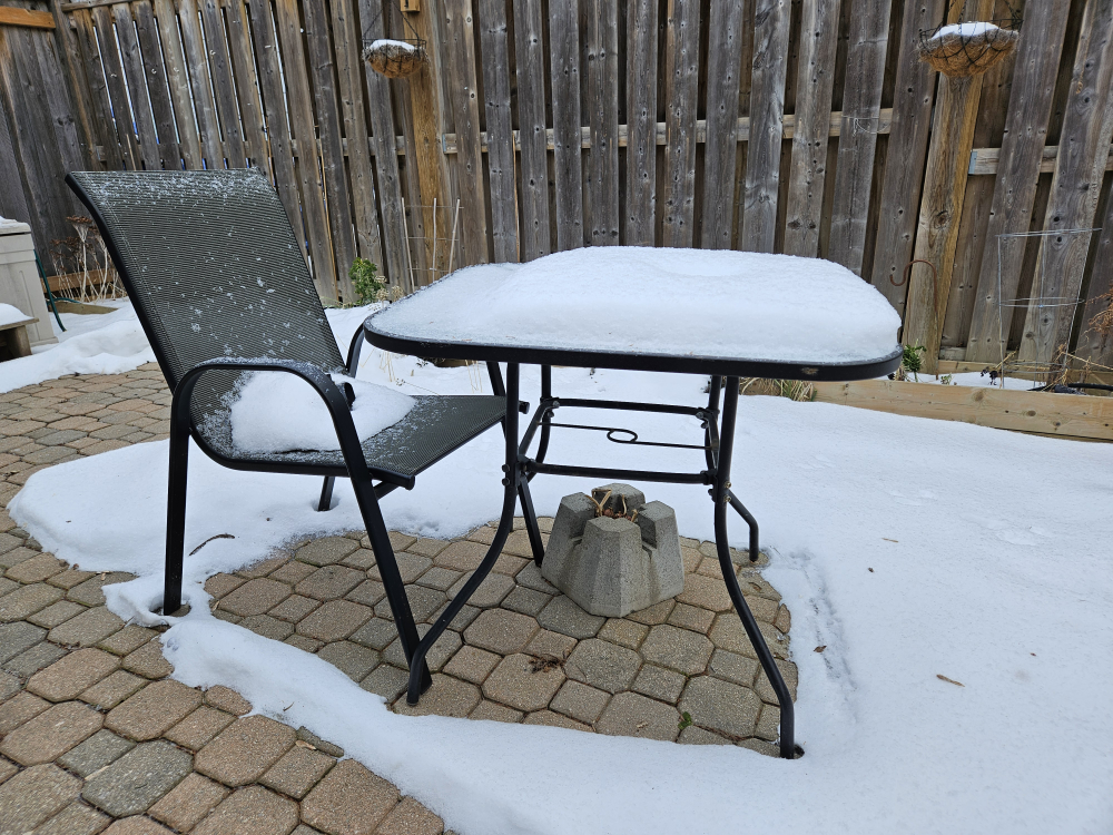 Patio Table and Chair Set