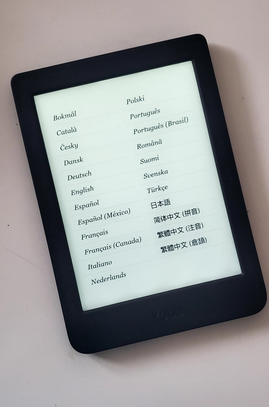 eReader  KOBO Nia - photo 4