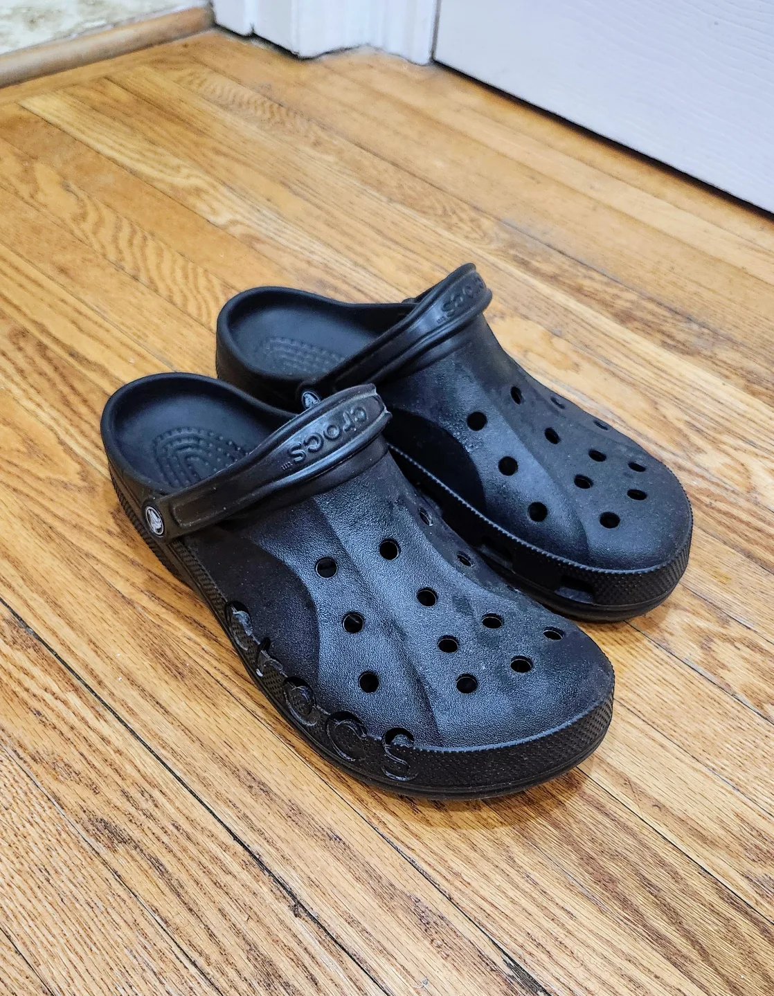 Crocs Classic Clogs - Size 12 - Black thumbnail