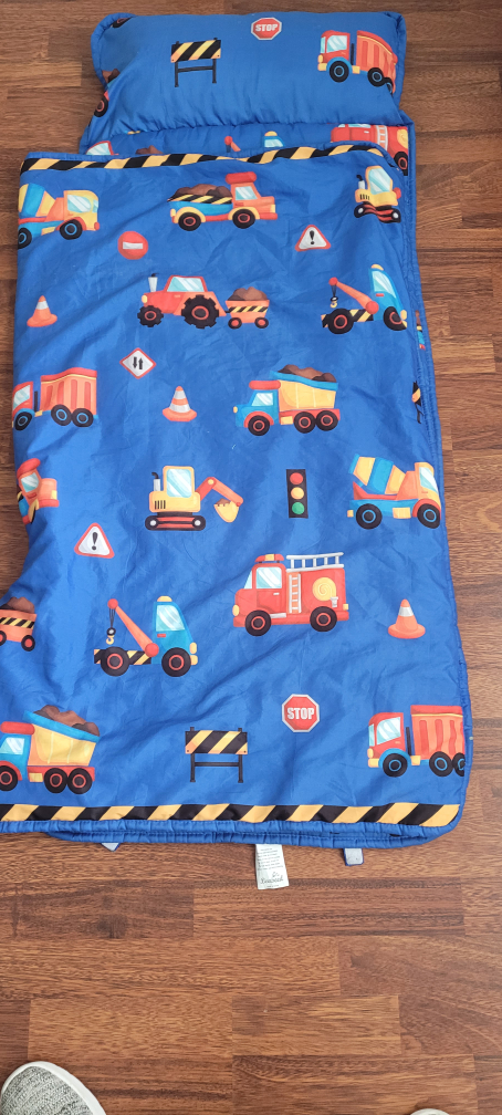 Kids Construction Vehicle Nap Mat - photo 3