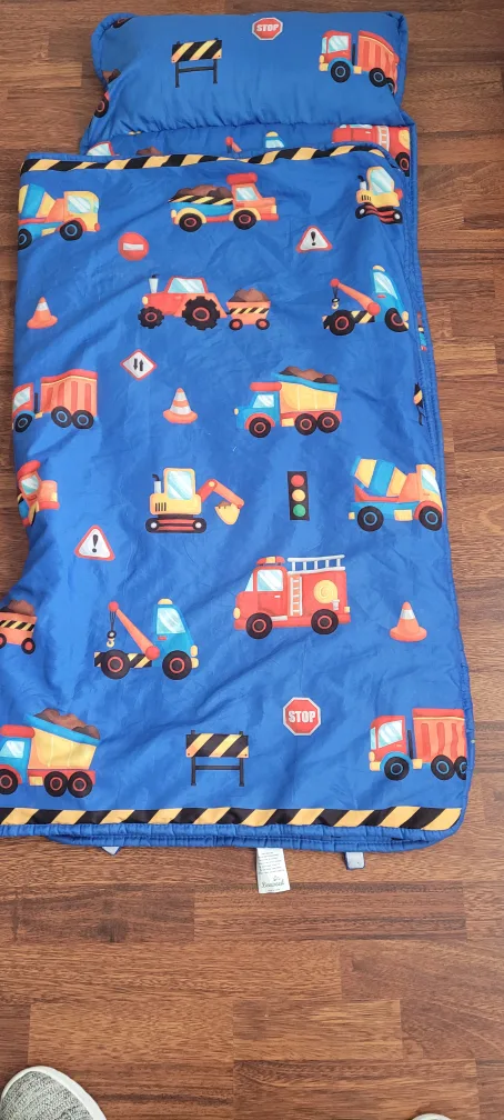 Kids Construction Vehicle Nap Mat image indicator(3)