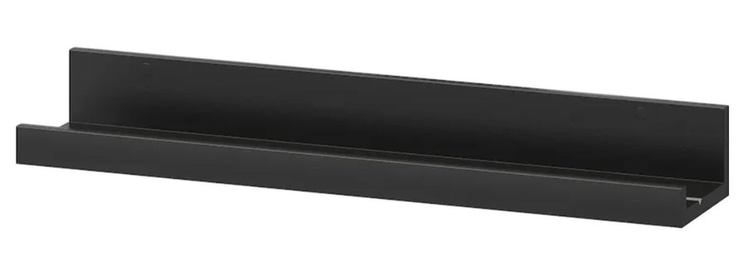 IKEA Black Shelves