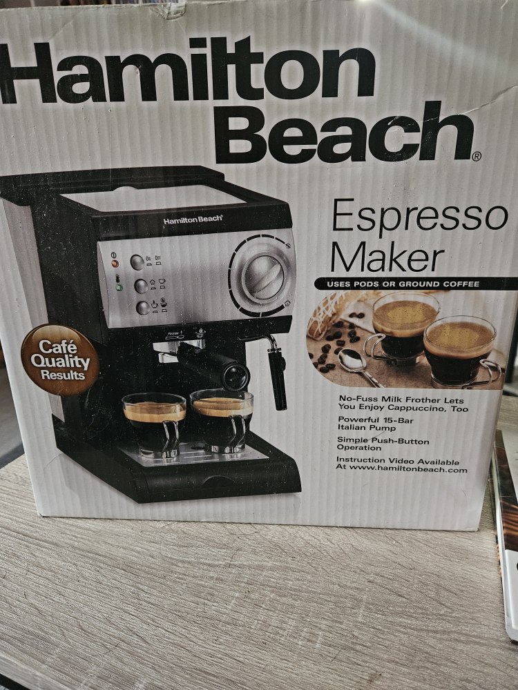 Hamilton Beach 40715 Espresso Maker