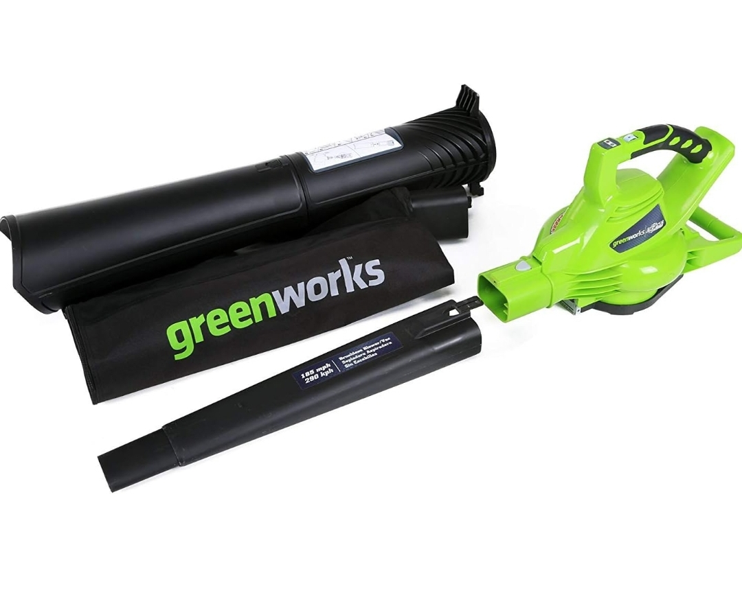 Greenworks 40V Cordless Blower Vacuum, 185 MPH (Tool Only)