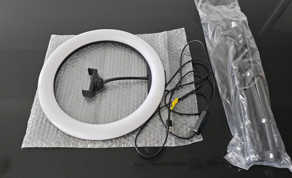 13 inch Ring Light with Floor Stand and Phone Holder thumbnail