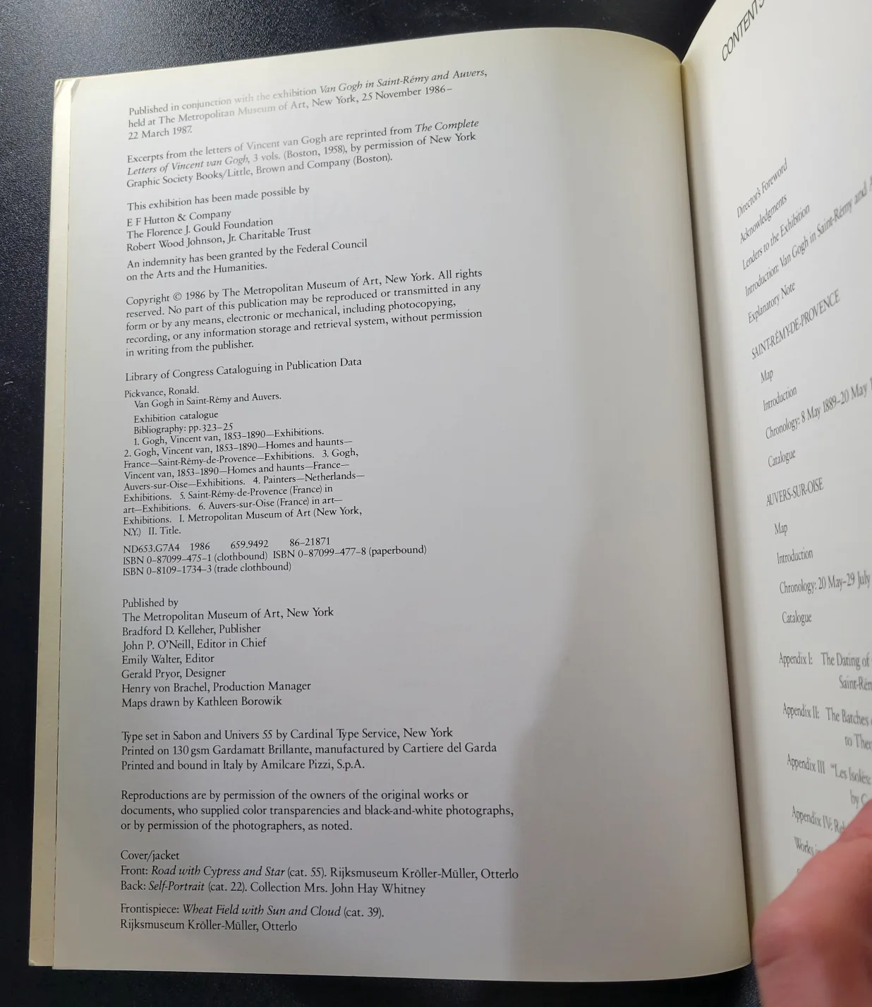 Van Gogh in Saint-Remy and Auvers by Ronald Pickvance (1987) image indicator(7)