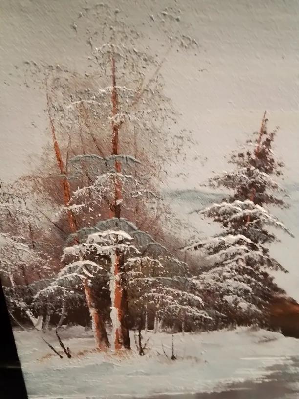 Thomas Kinkade 'Winter Wonderland' Painting image indicator(4)