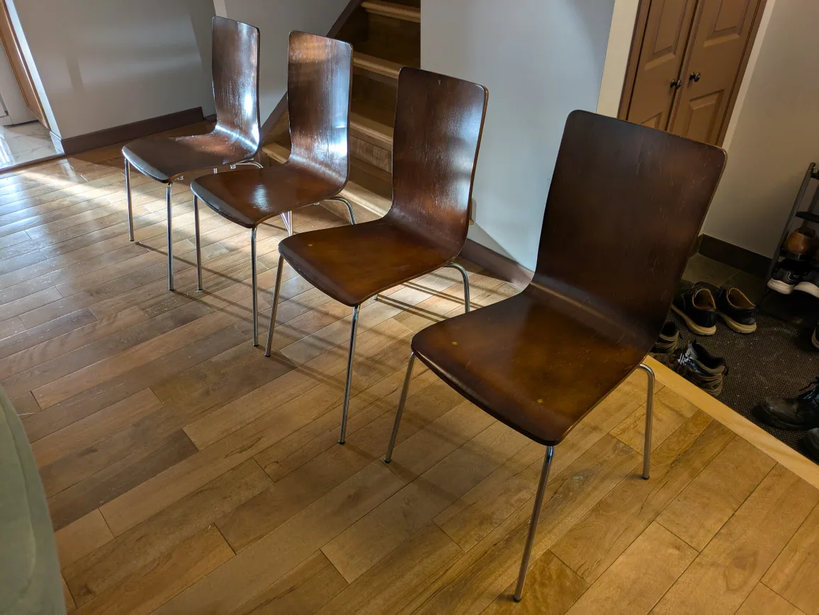 Set of Four Dining Chairs thumbnail