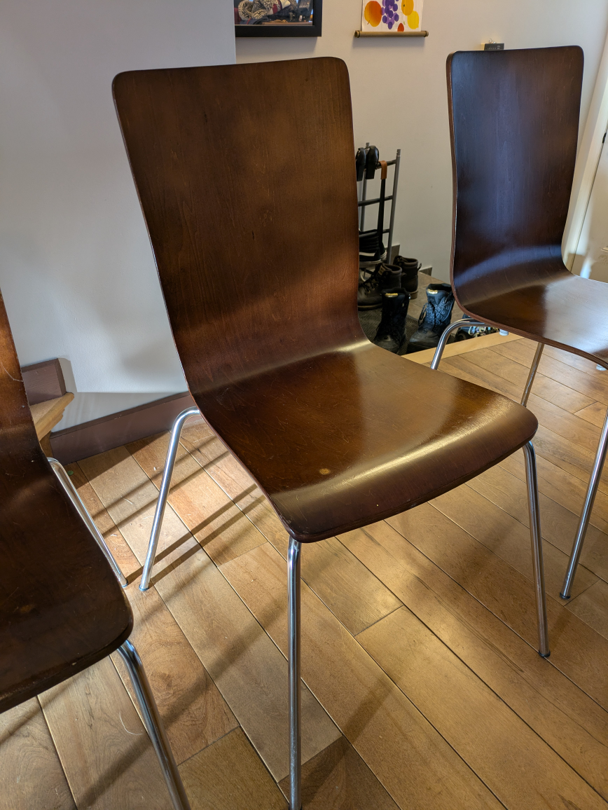 Set of Four Dining Chairs - photo 2