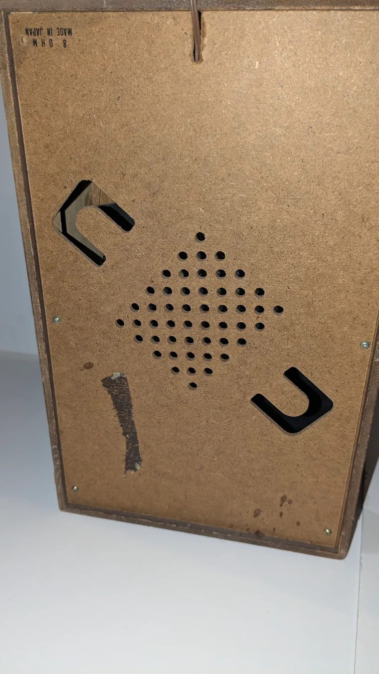 Set of 2 - Vintage 8-ohm Speakers - OBO image indicator(3)