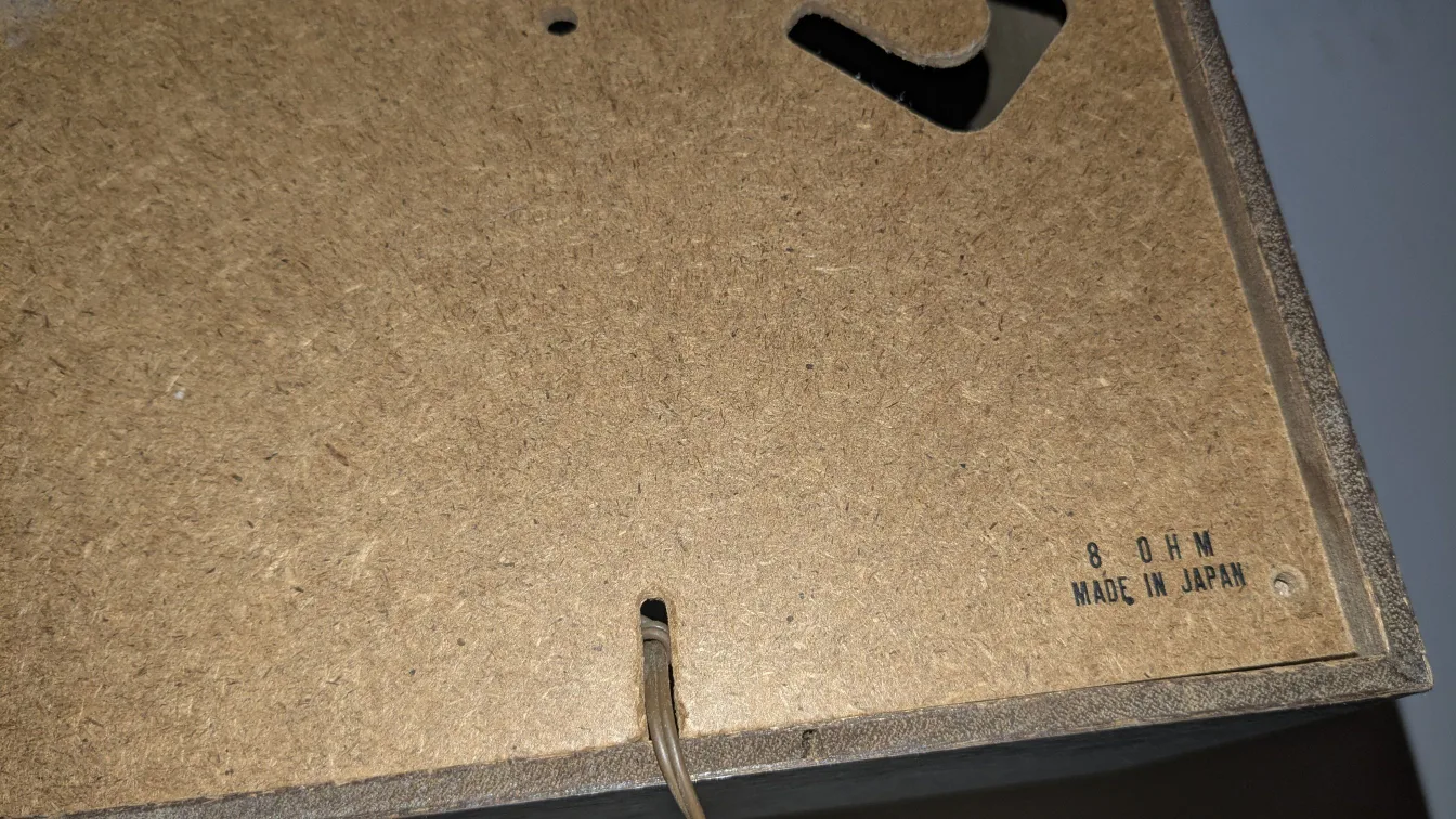 Set of 2 - Vintage 8-ohm Speakers - OBO image indicator(4)