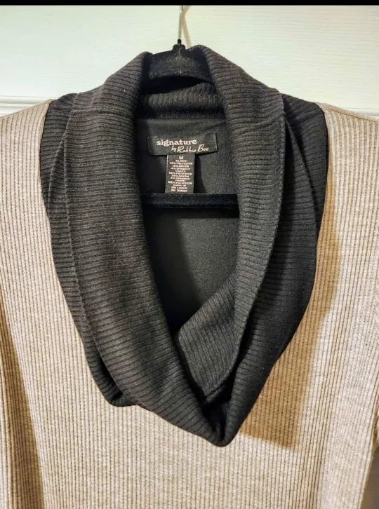 Signature by Rebecca Bonbon Knit Dress with Belt image indicator(2)