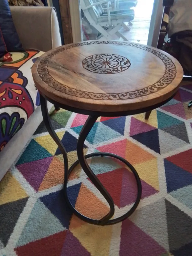 Modernist Side Table Pier 1 Import image indicator(2)