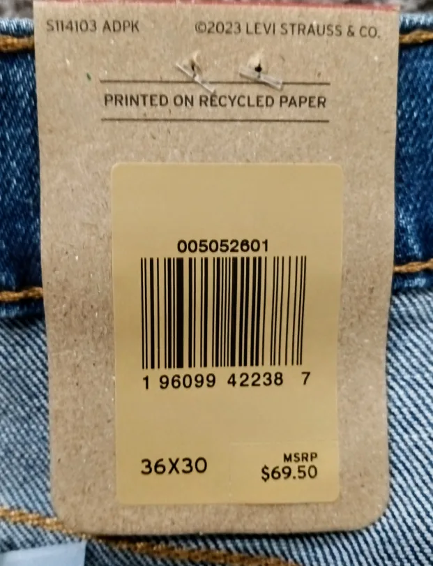 Men's Levi's 505 Regular Fit Jeans (Brand New) image indicator(2)