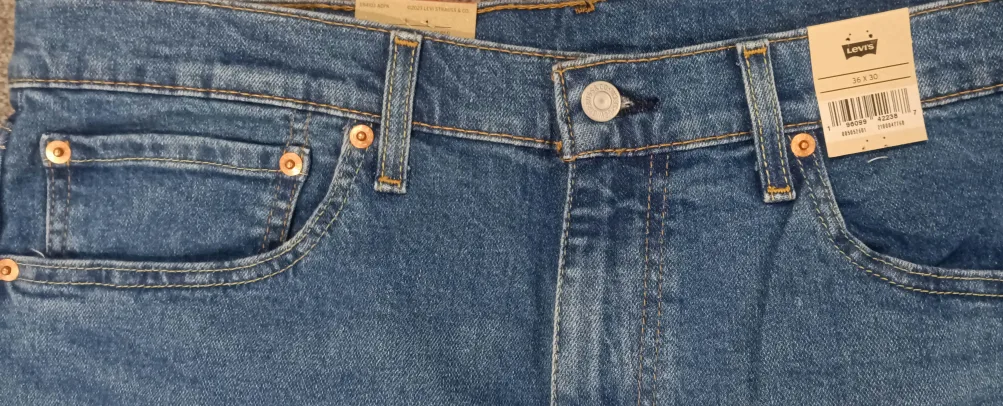 Men's Levi's 505 Regular Fit Jeans (Brand New) image indicator(5)