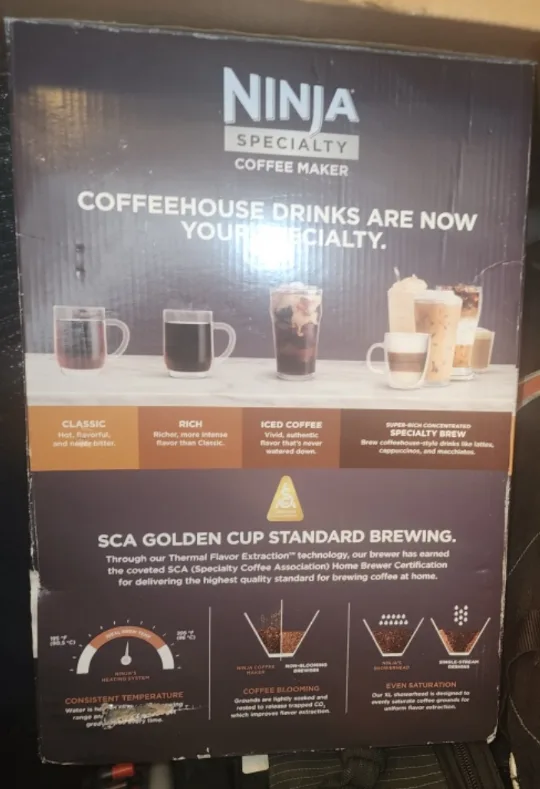 Ninja Specialty Coffee Maker - Brand New in Box image indicator(2)