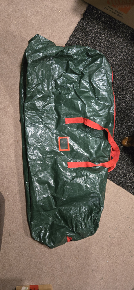 Large Green Christmas Tree Storage Bag