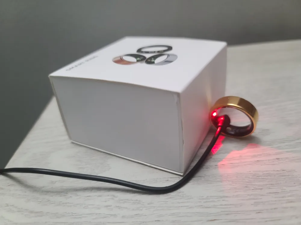 Smart Ring Fitness Tracker - Gold image indicator(3)