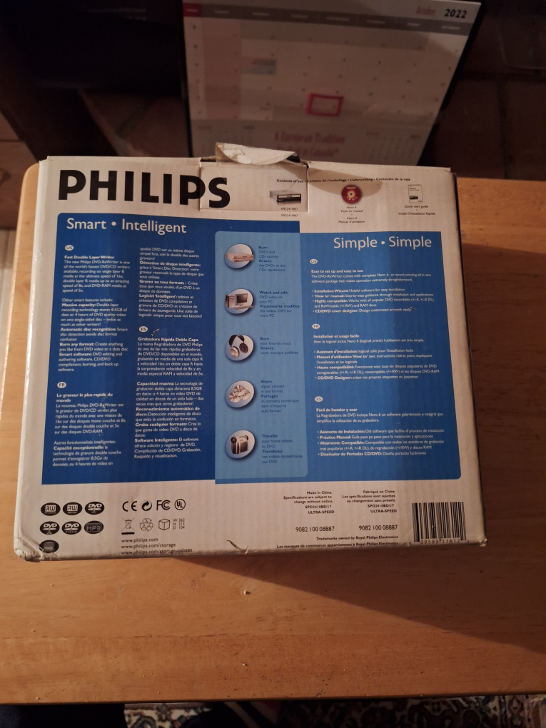Philips DVD±RW Recorder - SPD2034/00 - photo 2