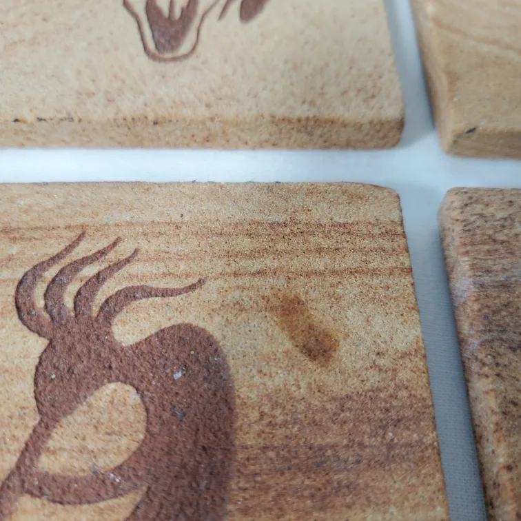 Southwest Design Stone Coasters Set of Four image indicator(2)