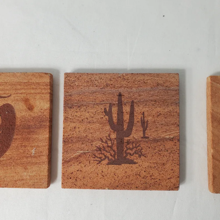 Southwest Design Stone Coasters Set of Four image indicator(6)