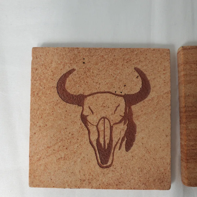 Southwest Design Stone Coasters Set of Four image indicator(8)