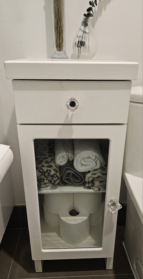 Bathroom storage $40