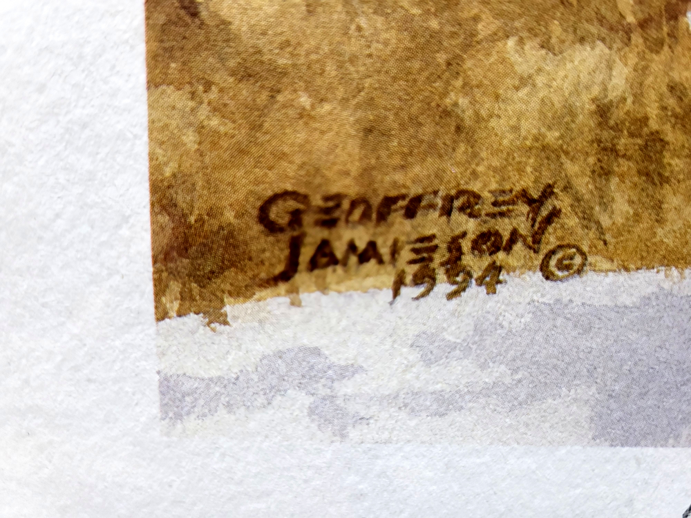 Framed Geoffrey Jamieson Print - 135/150 - photo 3