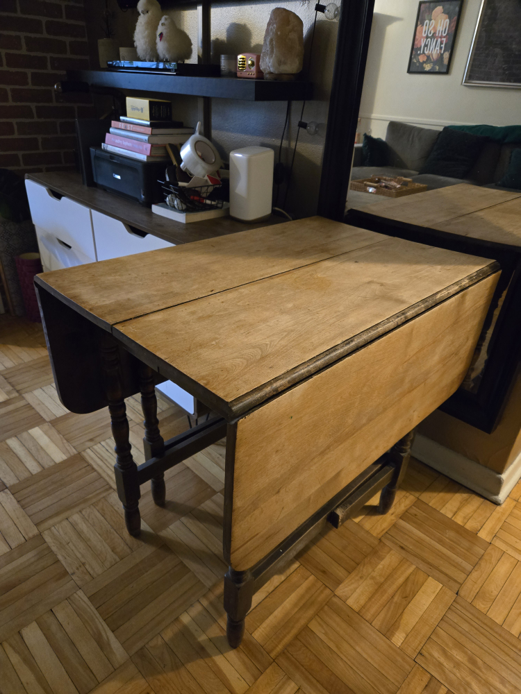 Vintage Drop-Leaf Table