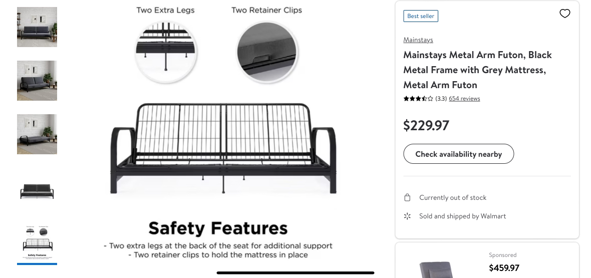 Futon for sale