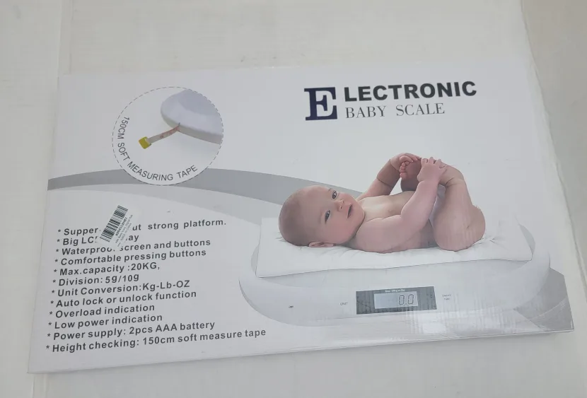 3-in-1 Digital Baby, Pet & Food Scale with LCD & Hold image indicator(3)