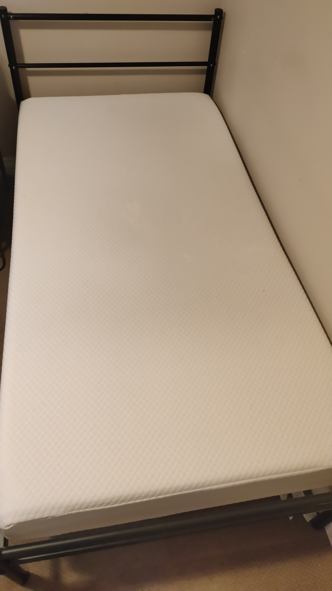 Twin size 8" gel memory foam mattress