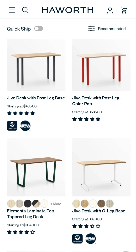 Haworth Three Leg Corner Desk andMobile File Cabinet image indicator(5)