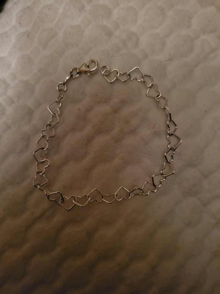 Silver Heart Bracelet - photo 2