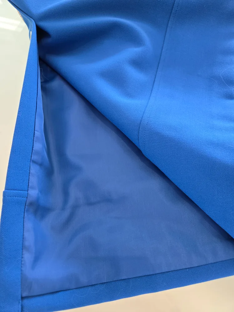 Cobalt Blue 💙 Asymmetrical  Skirt image indicator(3)