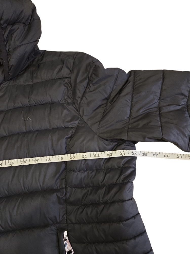 Calvin Klein Black Puffer Jacket with Hood - photo 5