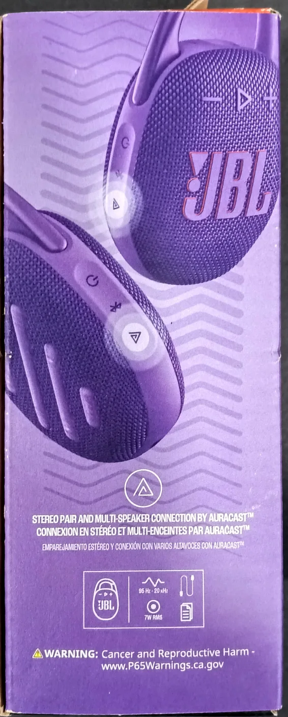 JBL - Clip 5 Portable Bluetooth Speaker (New) image indicator(4)