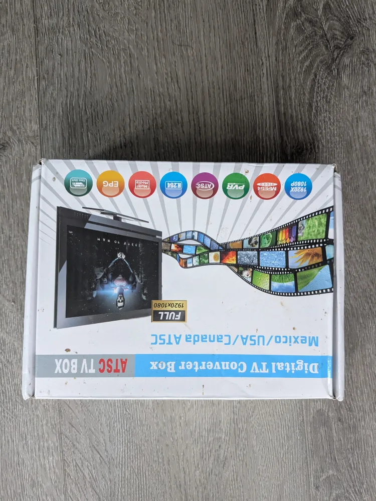 ATSC Digital TV Converter Box image indicator(2)