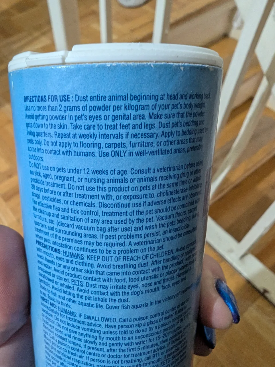 Mostly full Ultra guard flea and tick powder - pets image indicator(3)