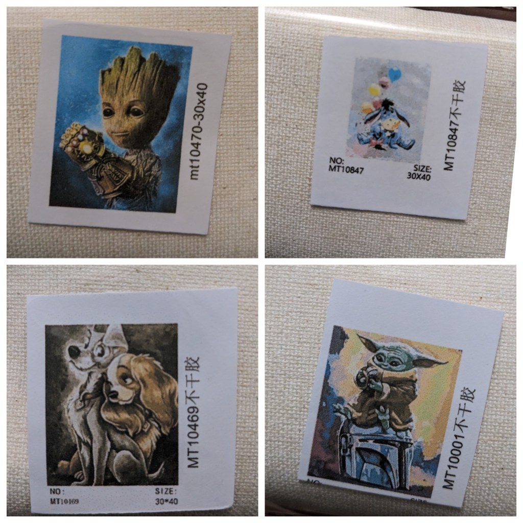 Disney paint by numbers for adults - photo 2