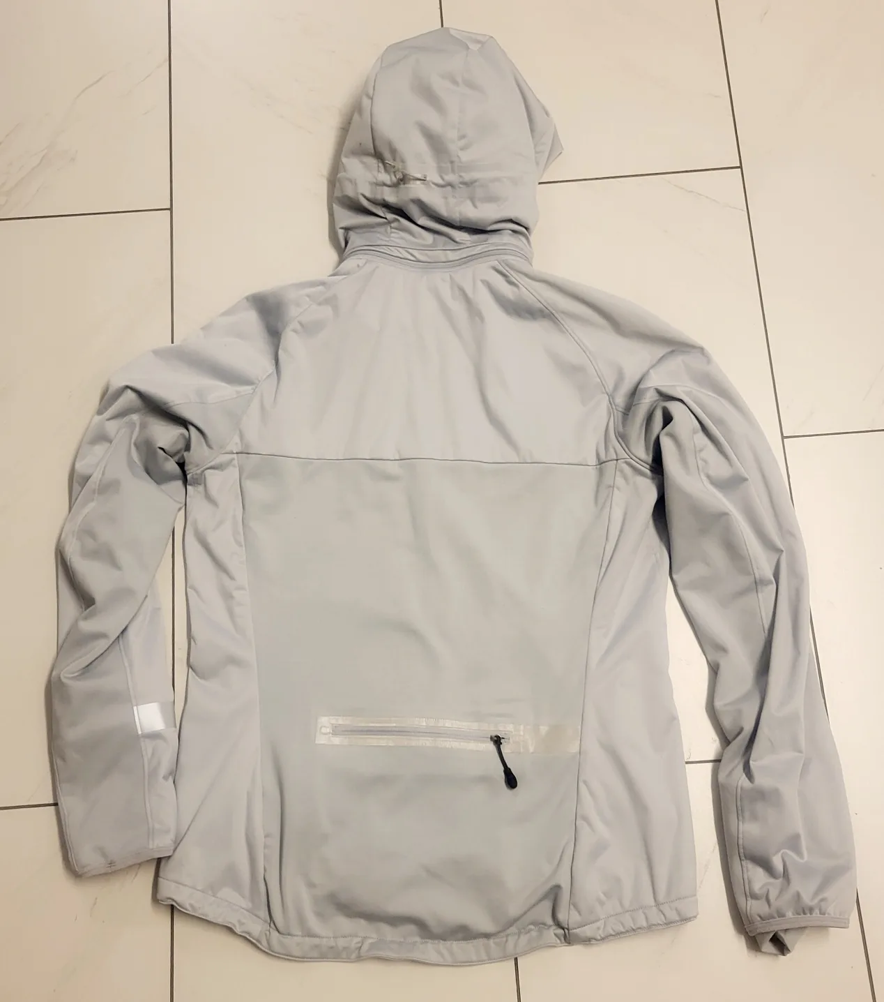 Nike Dri-FIT Women's Running Jacket - Size M - Light Grey image indicator(4)