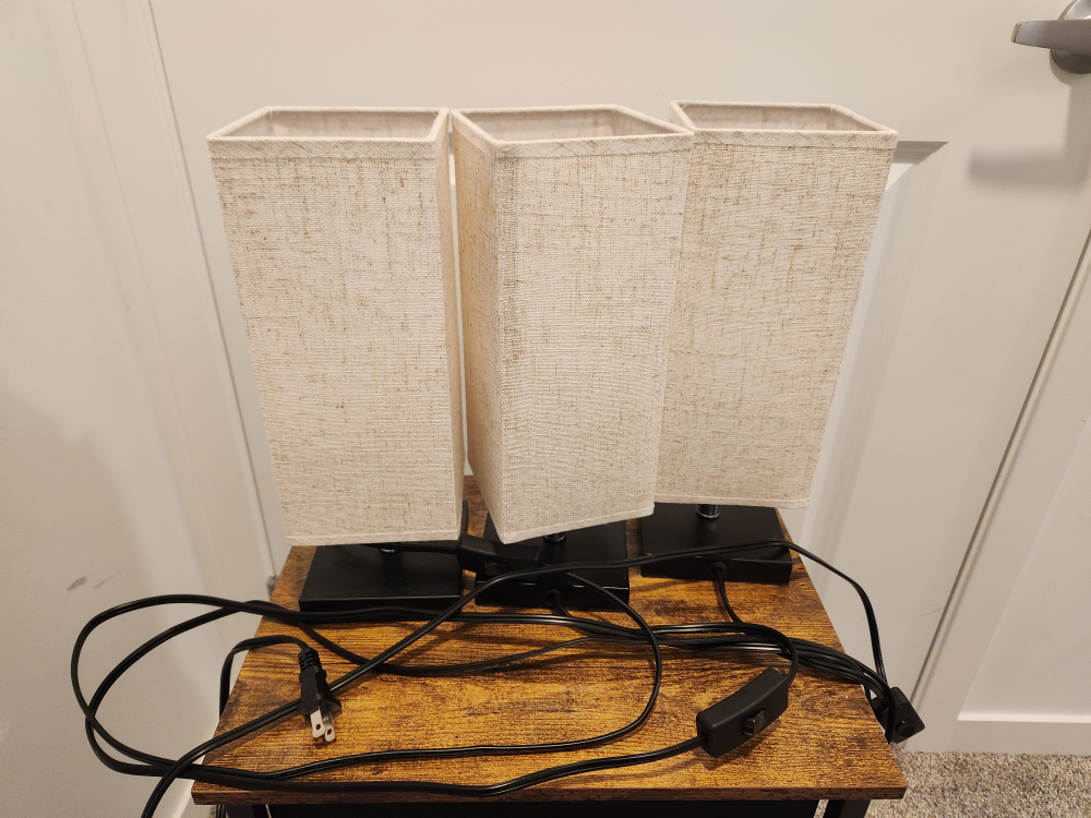 Set of 3 Table Lamps - photo 2
