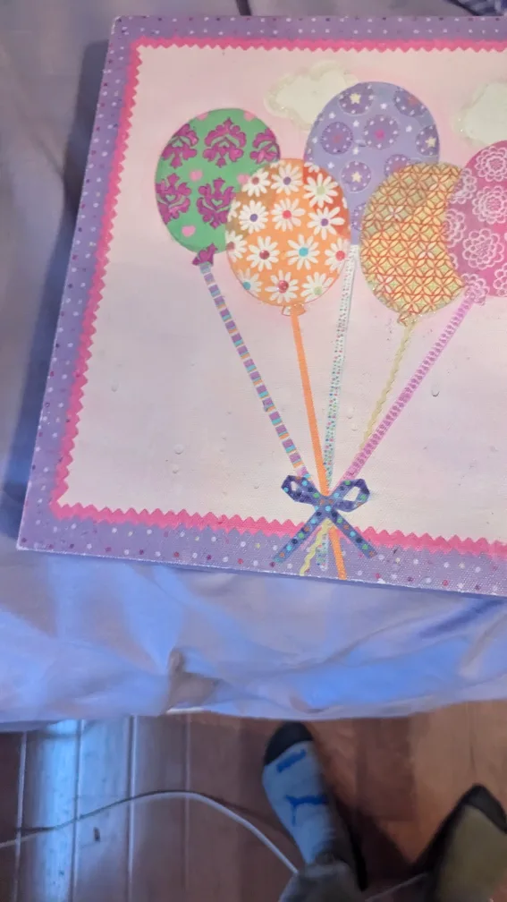 Adorable Hot Air Balloon Canvas Wall Art image indicator(2)